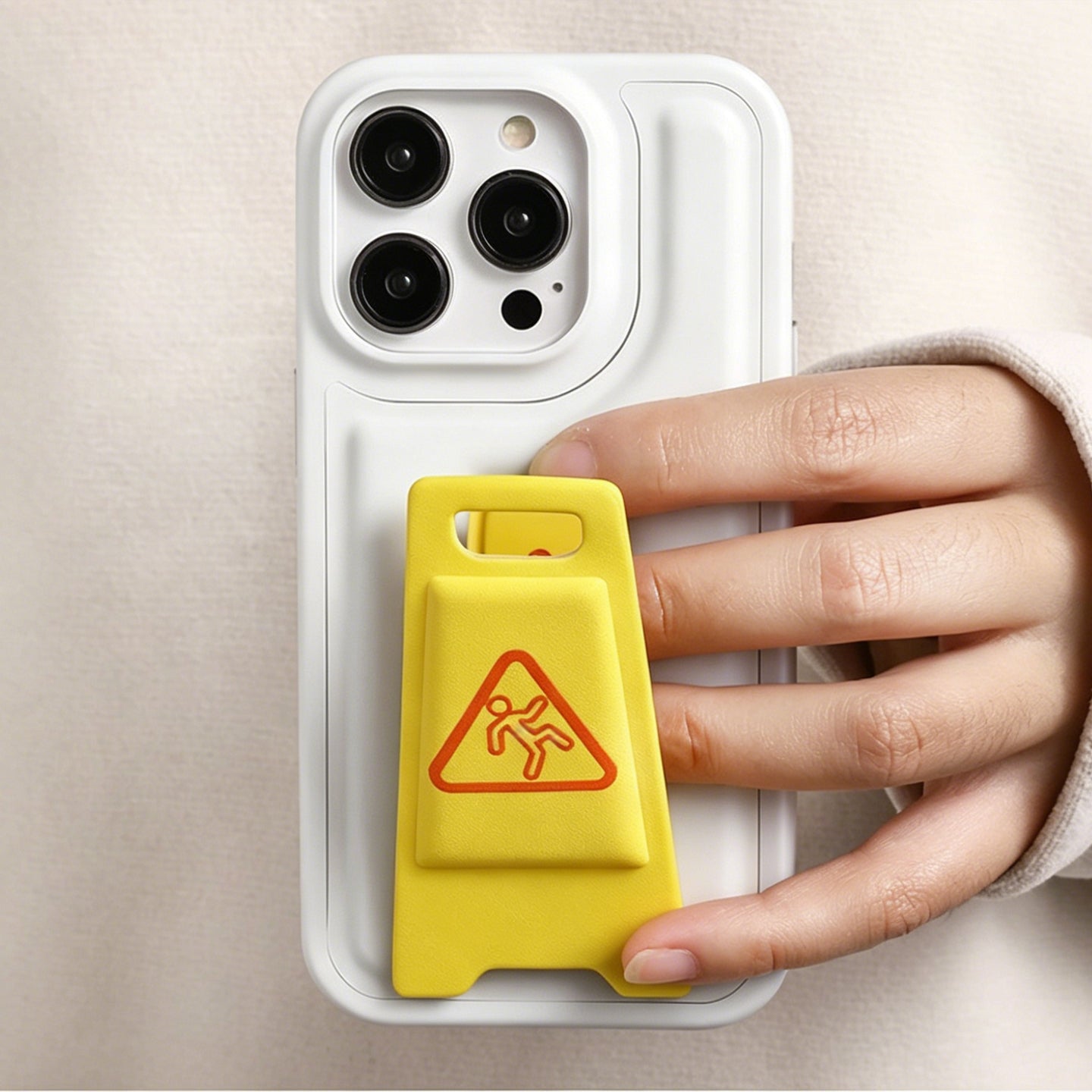 Personalized Stand Phone Case, Niche Original Ins Trendy Design