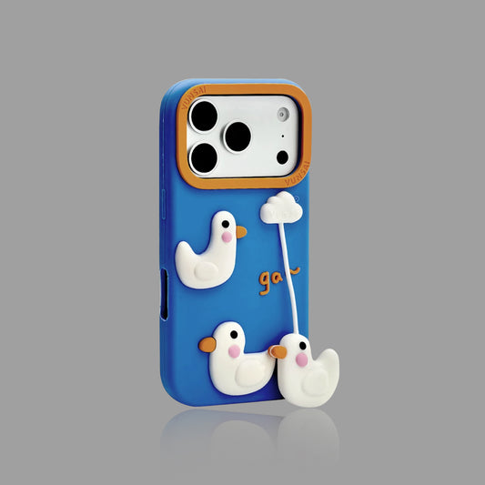 Adorable 3D Cartoon iPhone Case: Your Phone’s New Cute Protector