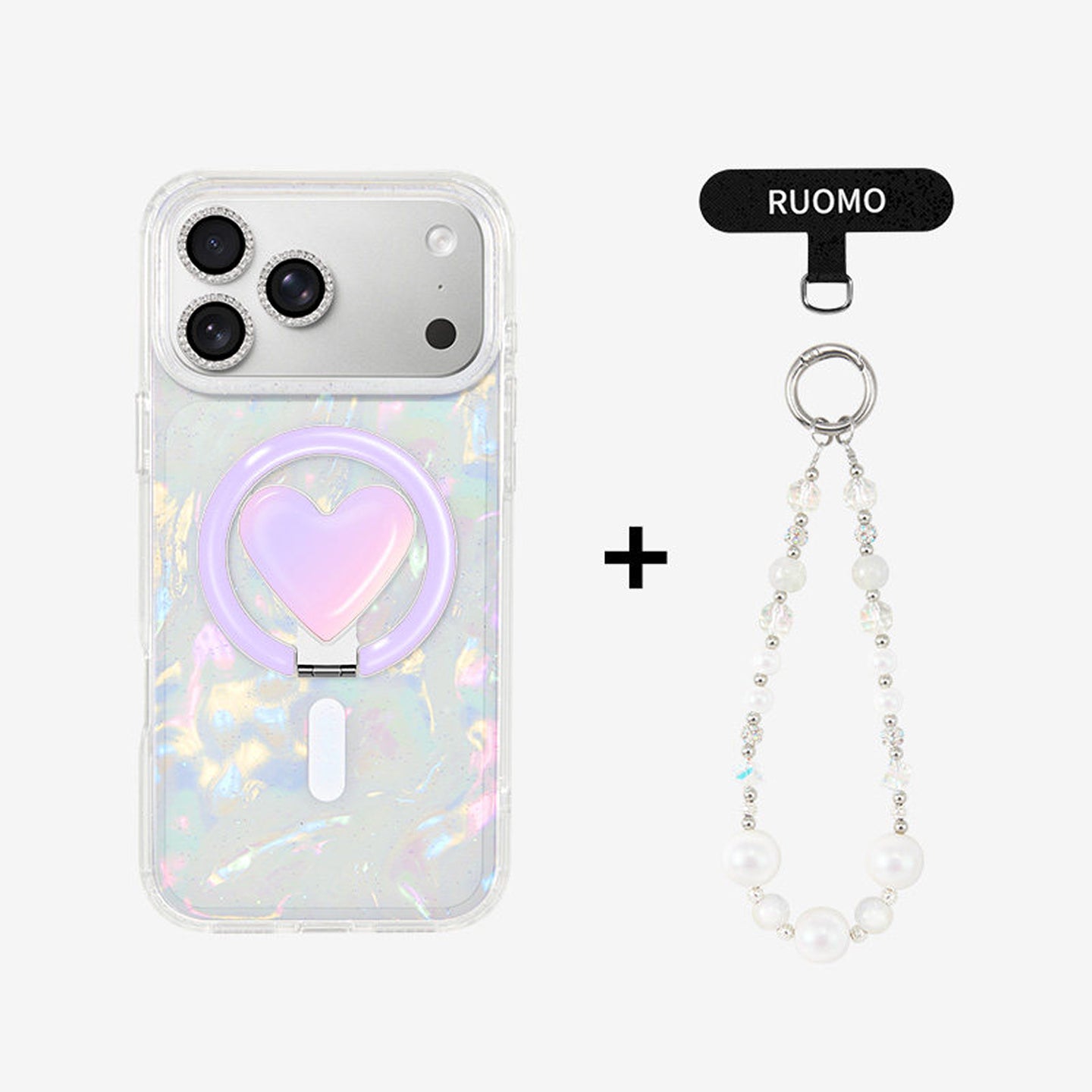 Colorful Shell Pattern MagSafe iPhone Case