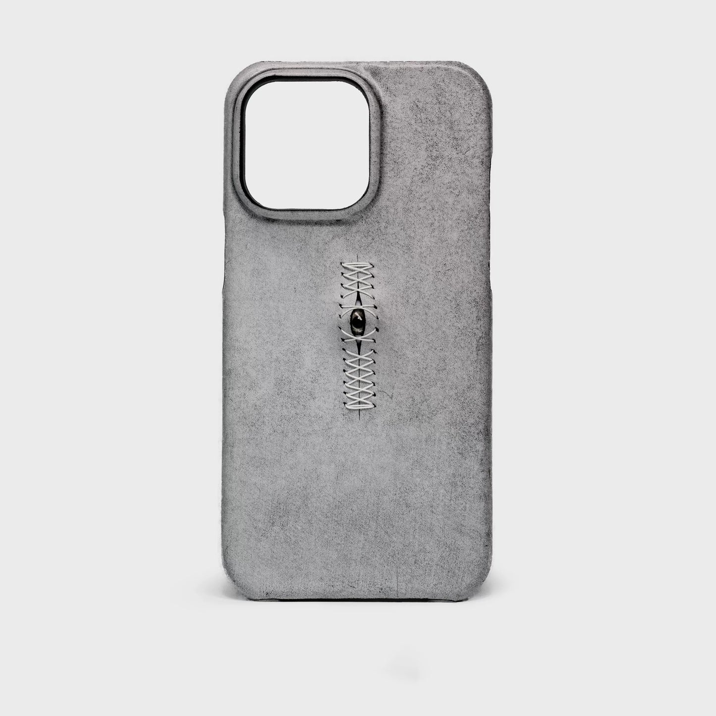 Handmade All-Seeing Eye Leather iPhone Case