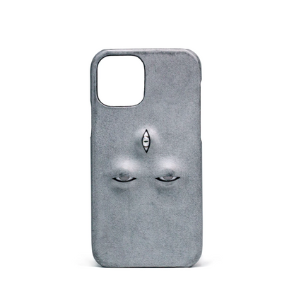 Handmade All-Seeing Eye Leather iPhone Case