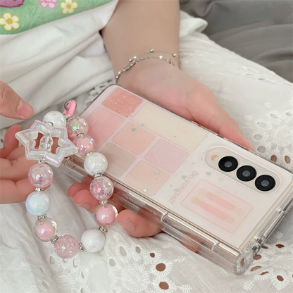 Galaxy Z Fold 保護ケース - アイシャドウパレット風デザイン