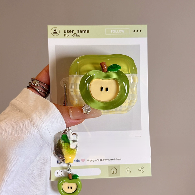 Apple &amp; Pear 테마 AirPods 케이스 커버