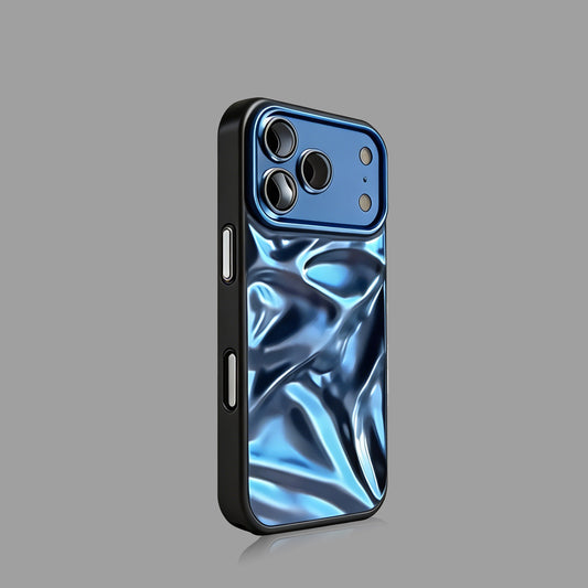 3D Water Ripple Electroplated iPhone Case