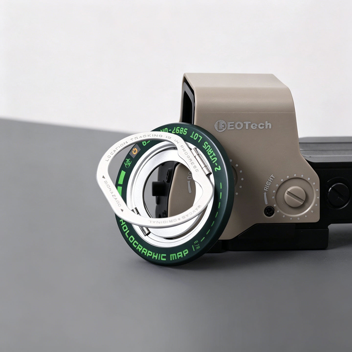 Radar Design MagSafe Phone Ring Holder, Multi-Angle Rotating Metal Stand