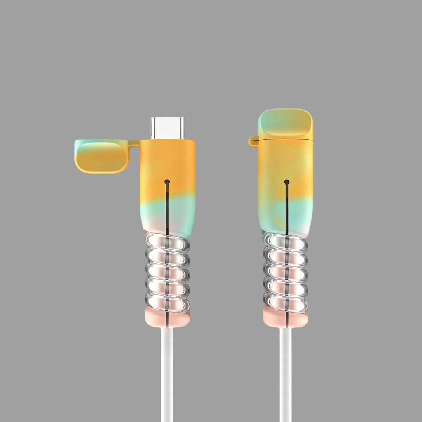 Cable Protector Anti-Break Charging Cord Saver Compatible with iPhone Charger Cable Anti-Split Wire Connector Guard