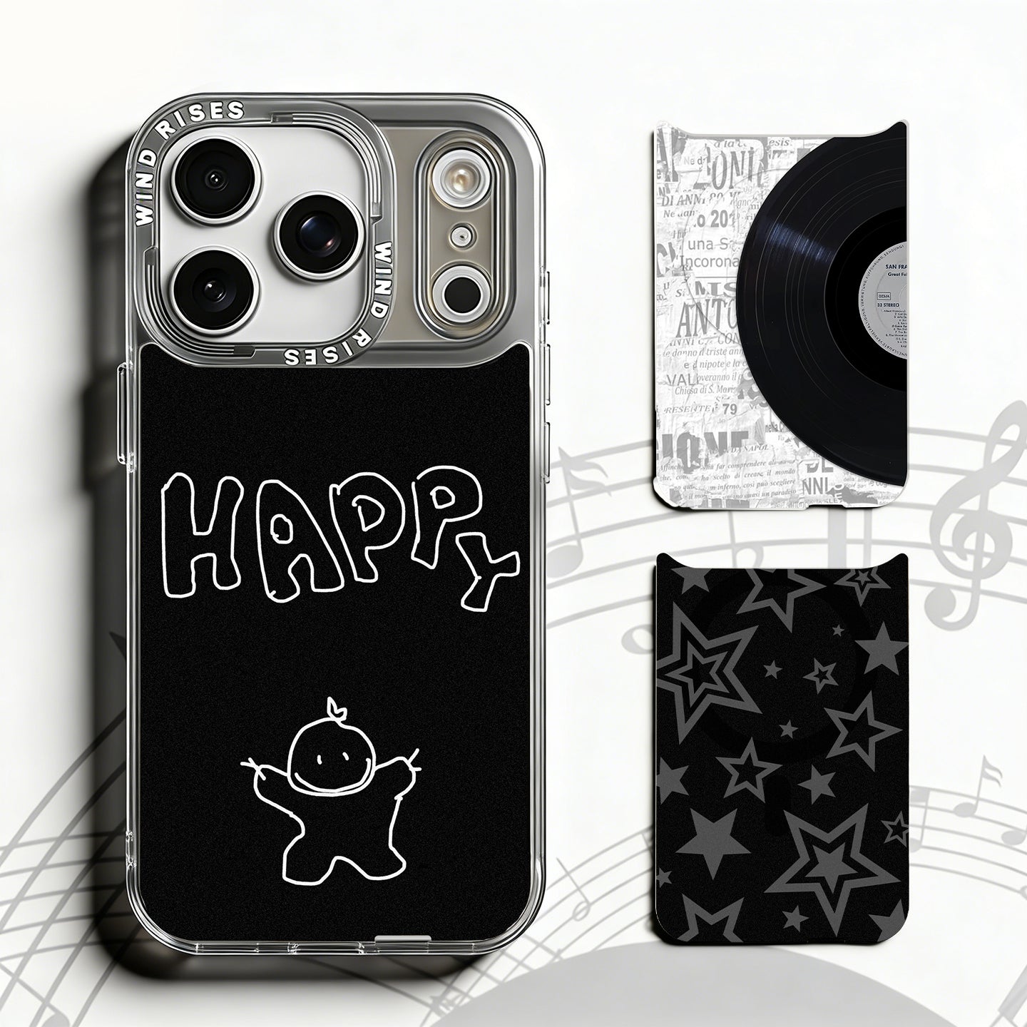 Minimalist Black and White Pattern Series