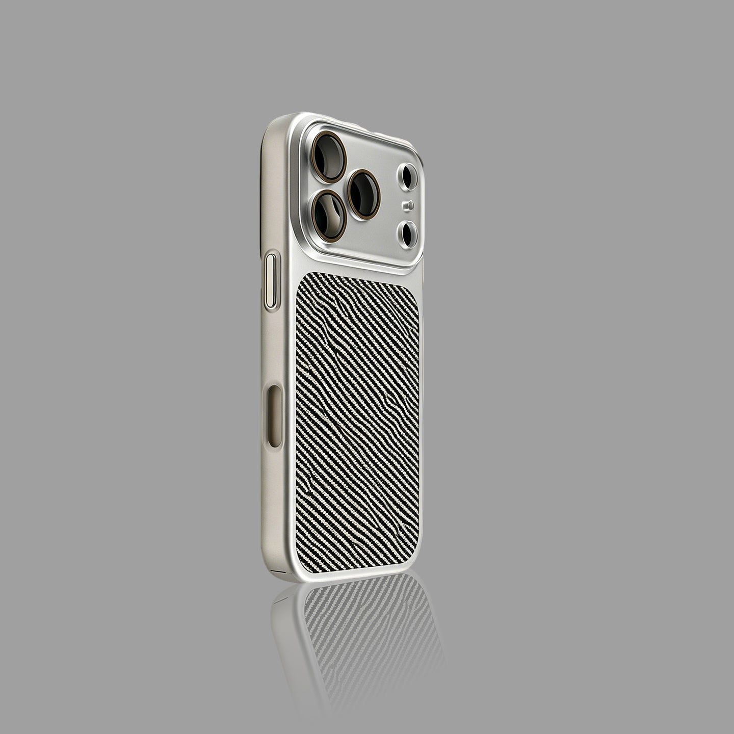 Carbon Fiber Textured iPhone Case, Premium Matte Finish Protective Cover