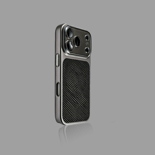 Carbon Fiber Textured iPhone Case, Premium Matte Finish Protective Cover