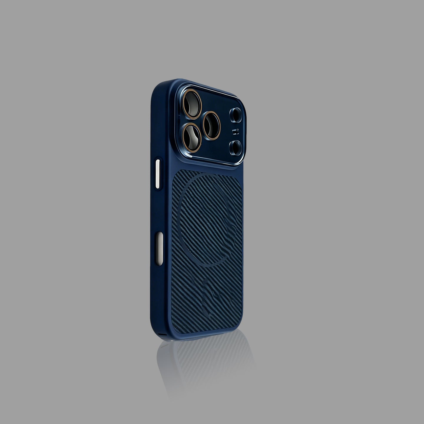 Carbon Fiber Textured iPhone Case, Premium Matte Finish Protective Cover