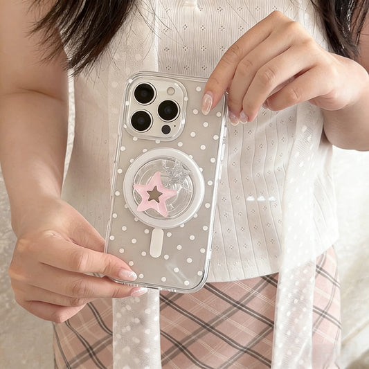 Star Mirror Magnetic Retractable Airbag Stand
