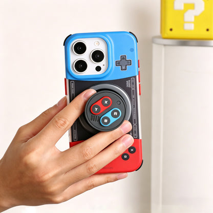 レトロゲーム機型マグネット式スマホホルダー、ミニマリストでトレンディなオリジナルスマホスタンド