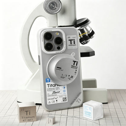 Titanium Periodic Table MagSafe Phone Holder