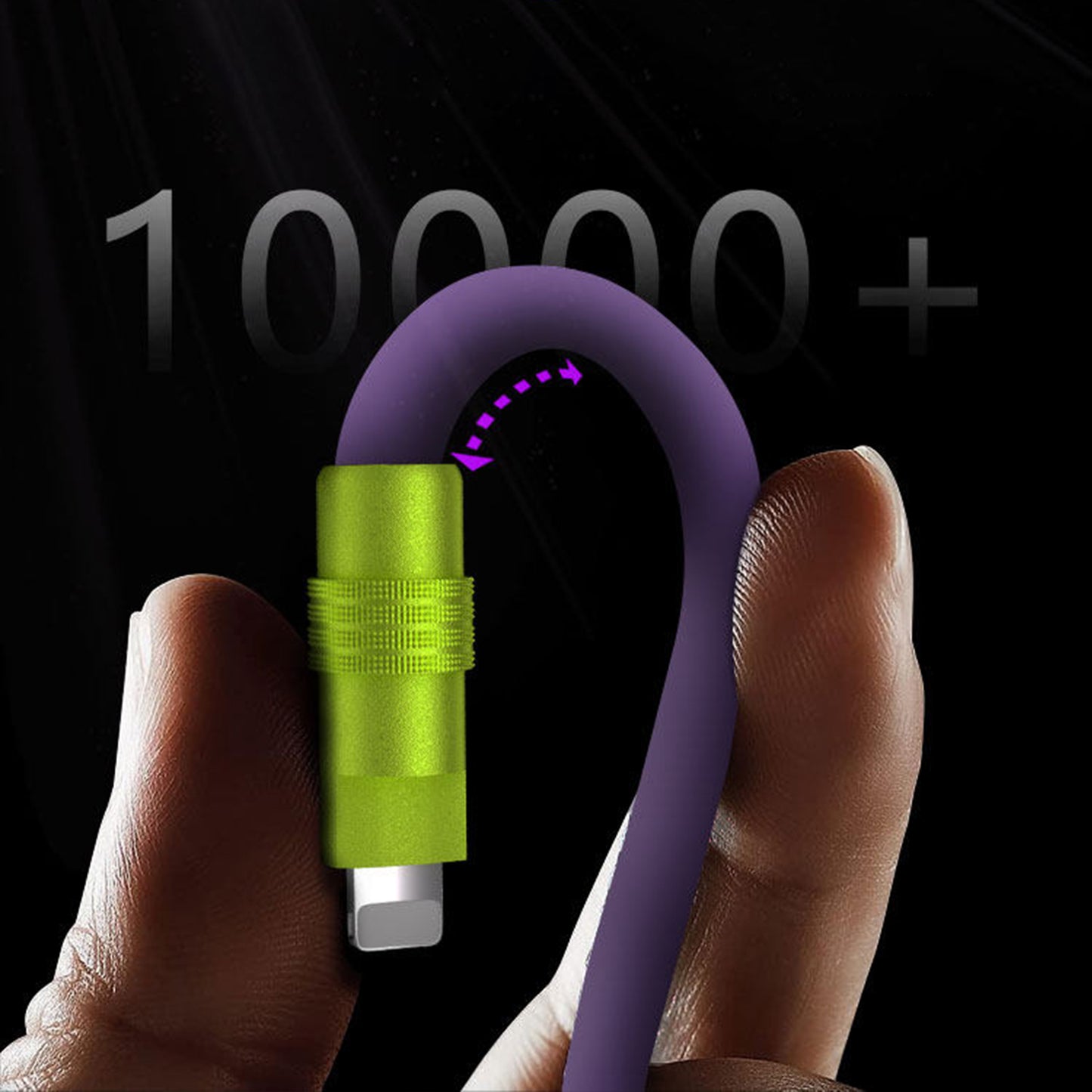 Dopamine Color USB-C to Lightning Fast Charging Cable, Thick Soft Silicone iPhone Charger Cord