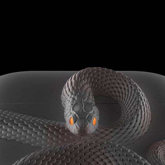3D Snake Winding AirPods Case