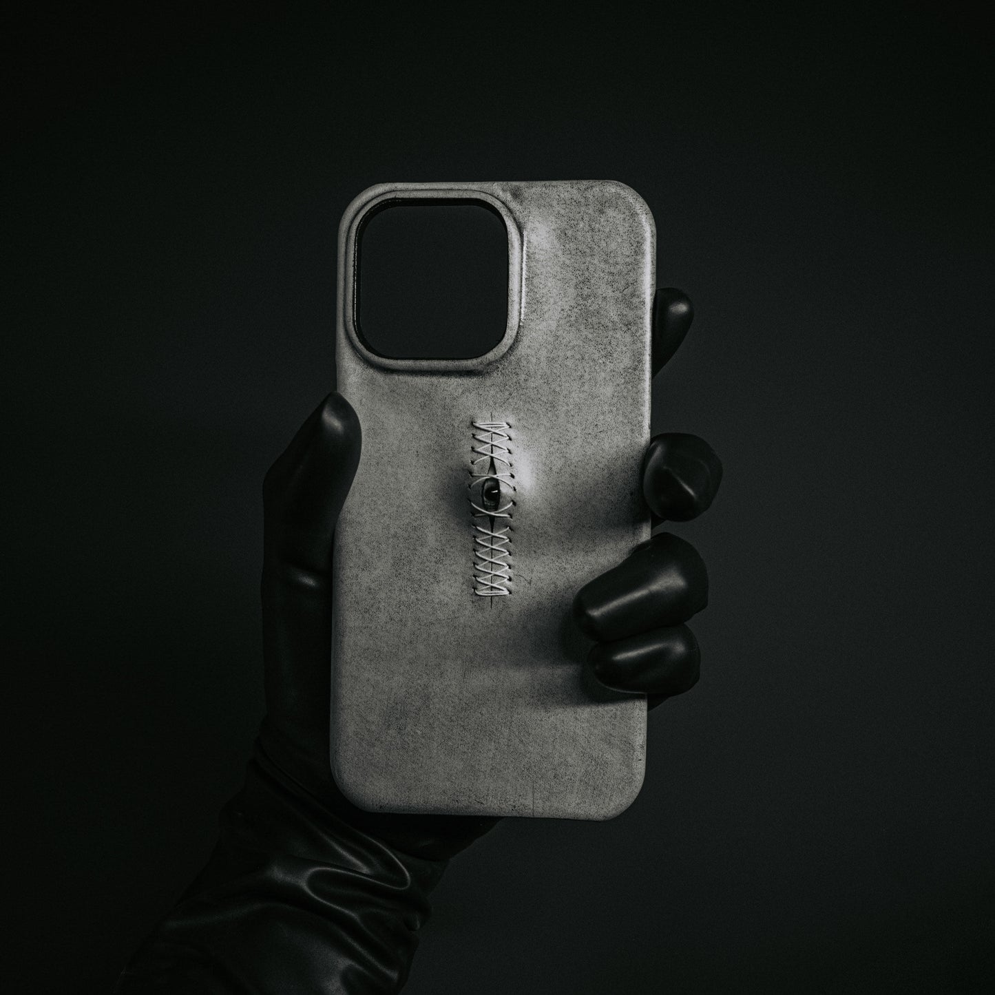 Handmade All-Seeing Eye Leather iPhone Case