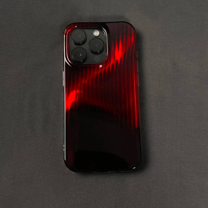 Gradient Stripe Glossy iPhone Case