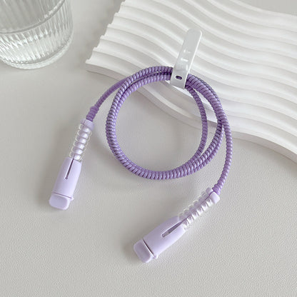 Cable Protector Anti-Break Charging Cord Saver Compatible with iPhone Charger Cable Anti-Split Wire Connector Guard