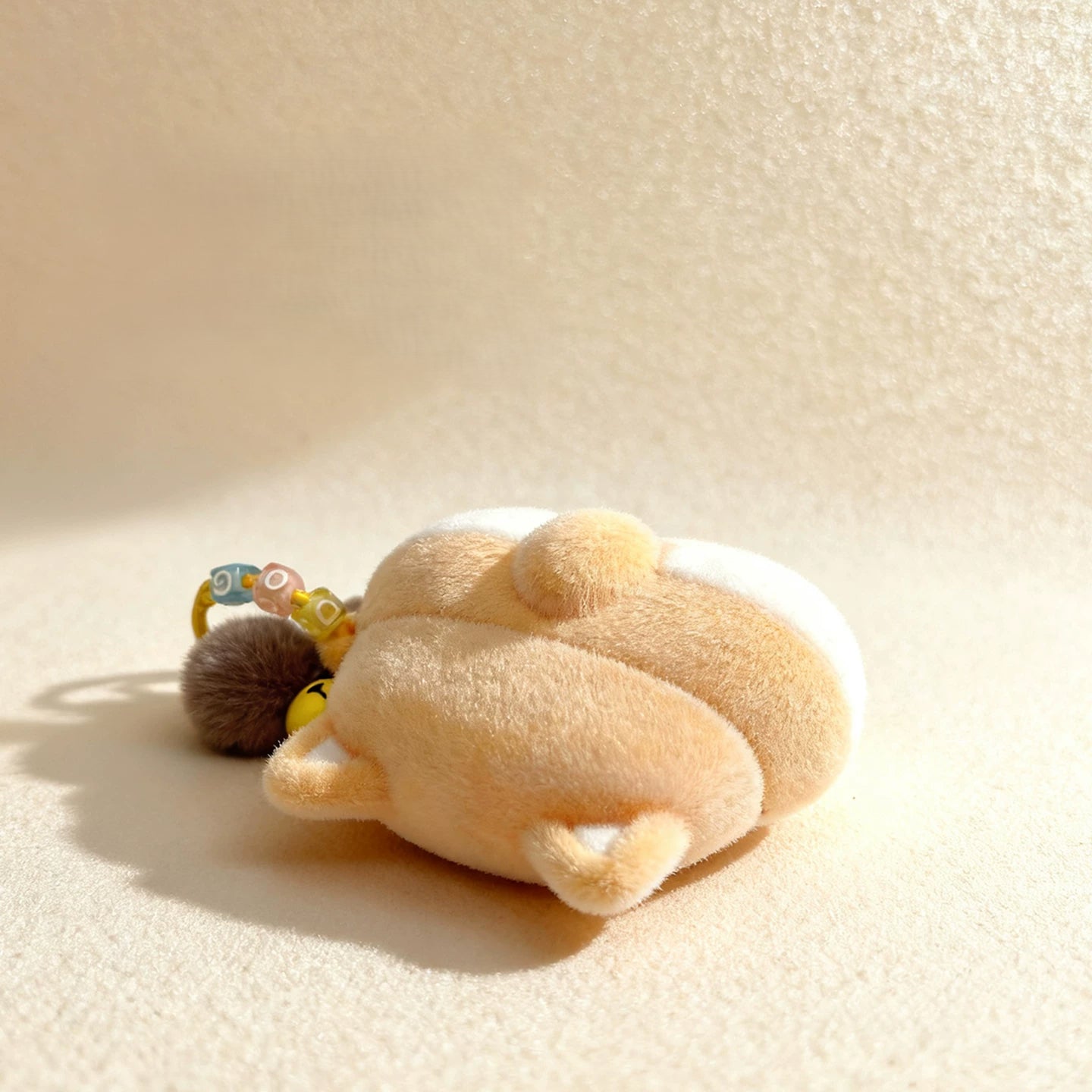 Flocked Corgi Butt AirPods Case