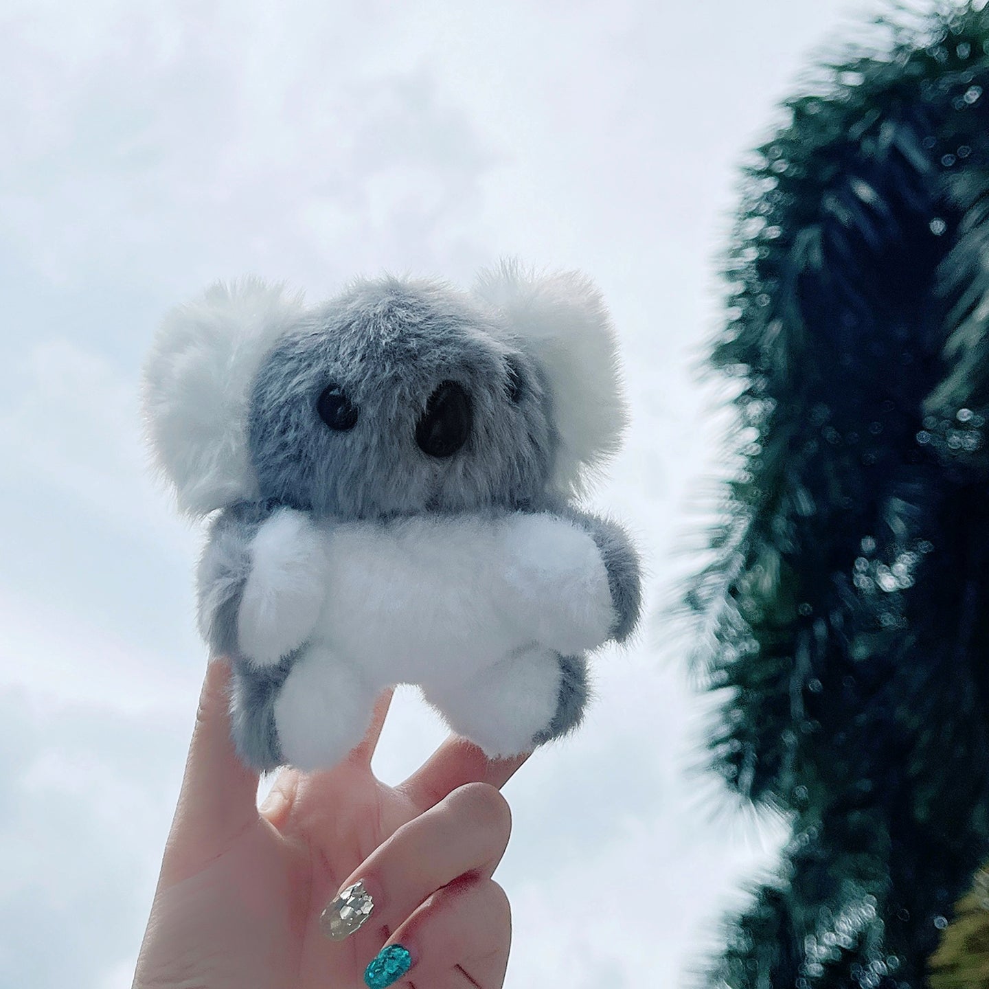 Cute Plush Koala AirPods Case