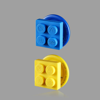 ビルディングブロック マグネット式スマホホルダー、オリジナル トレンディ 3Dステレオ マグネット式スマホスタンド