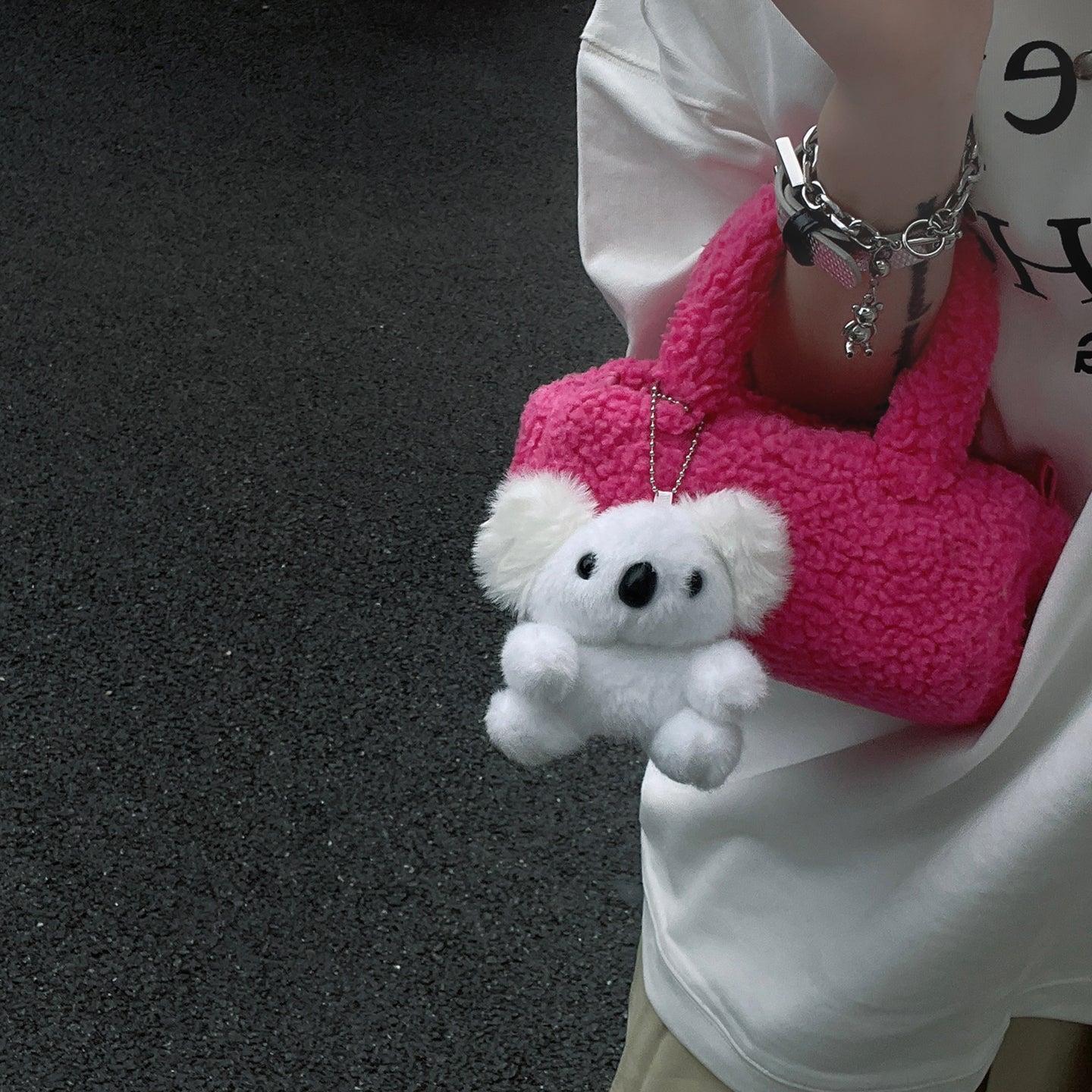 Cute Plush Koala AirPods Case