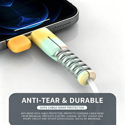Cable Protector Anti-Break Charging Cord Saver Compatible with iPhone Charger Cable Anti-Split Wire Connector Guard