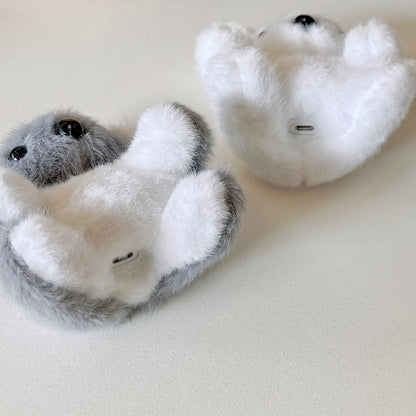 Cute Plush Koala AirPods Case