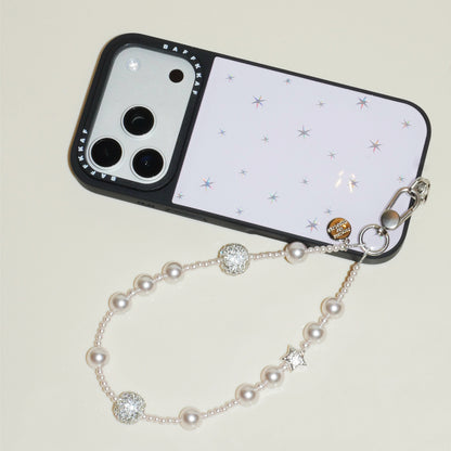 パールシリーズ スマホショルダーストラップ 短・長、バッグチャーム／キーホルダー