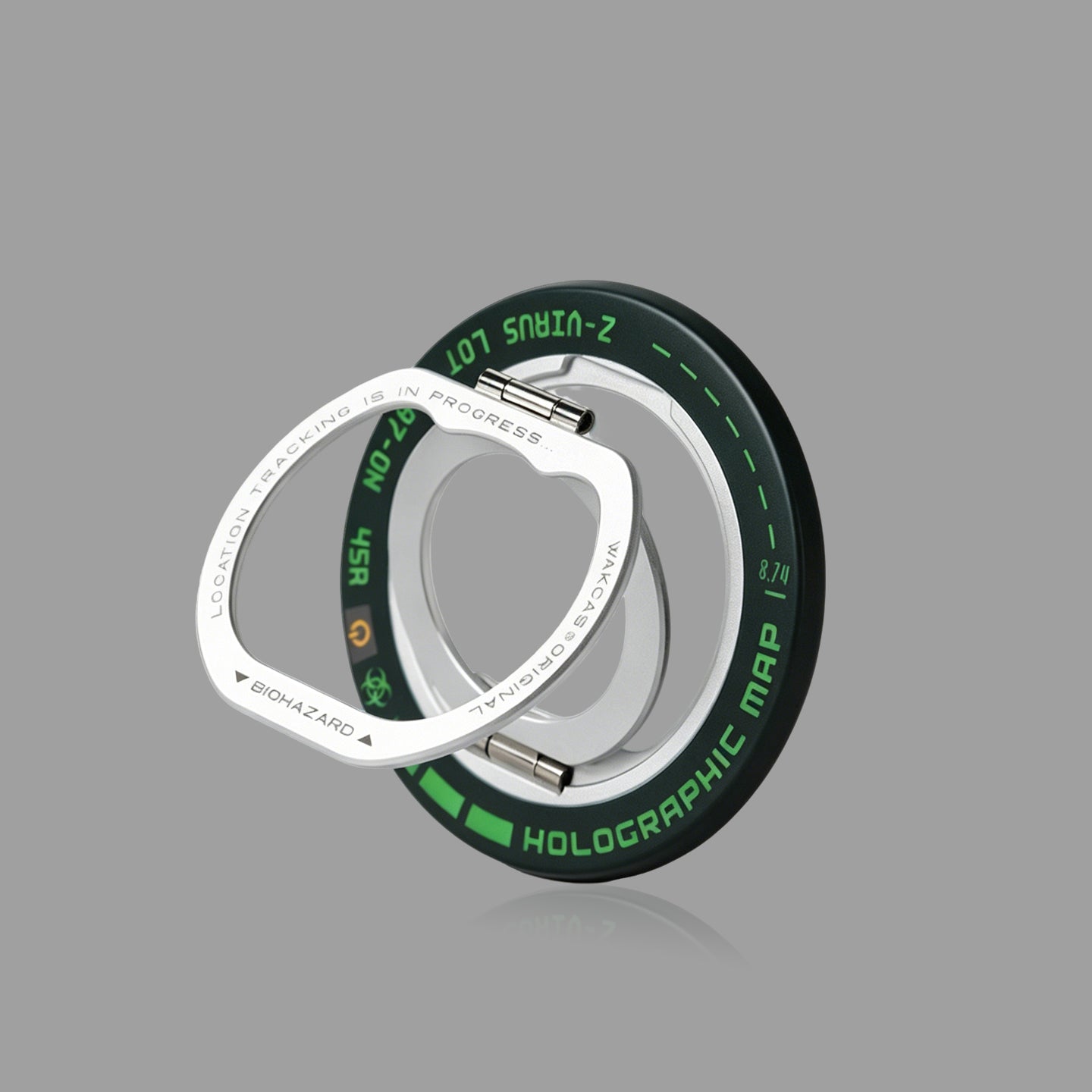 Radar Design MagSafe Phone Ring Holder, Multi-Angle Rotating Metal Stand