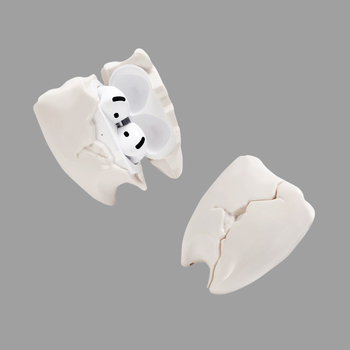 Cracked Tooth Shape AirPods Case