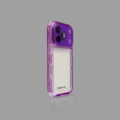 Clear Minimalist iPhone Case – Full Lens Coverage