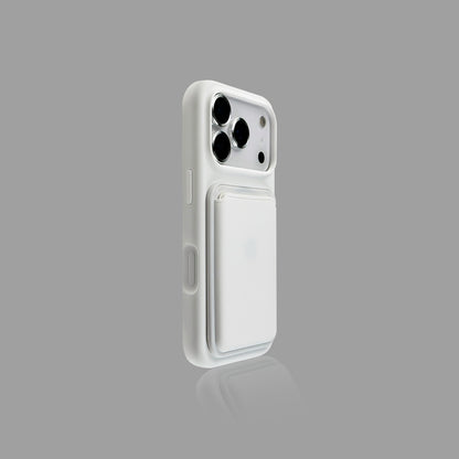 Solid Color Magnetic iPhone Case with Magnetic Card Holder