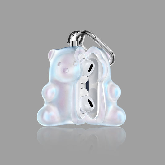 Iridescent Bear AirPods Case