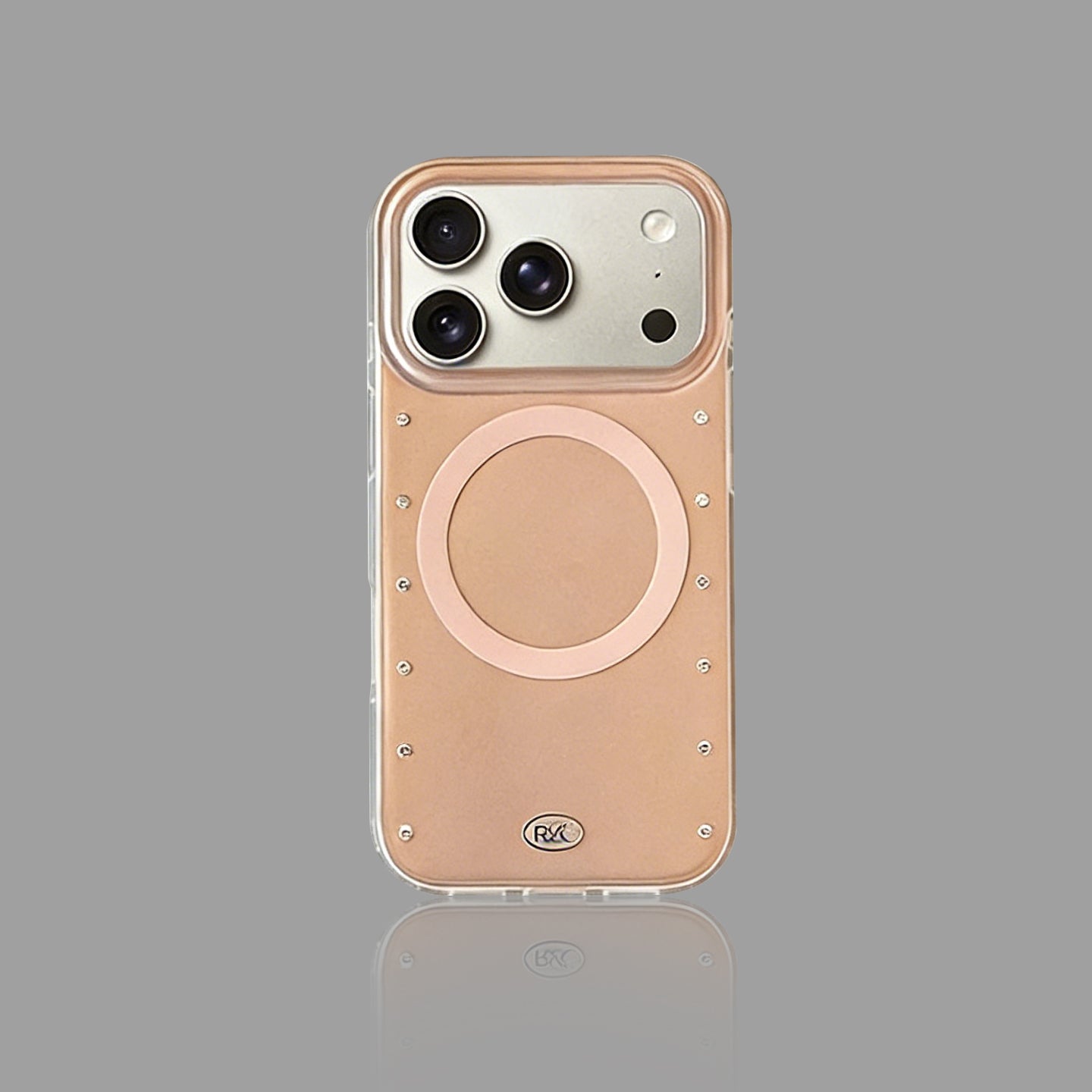 라인스톤 전기도금 MagSafe 아이폰 케이스