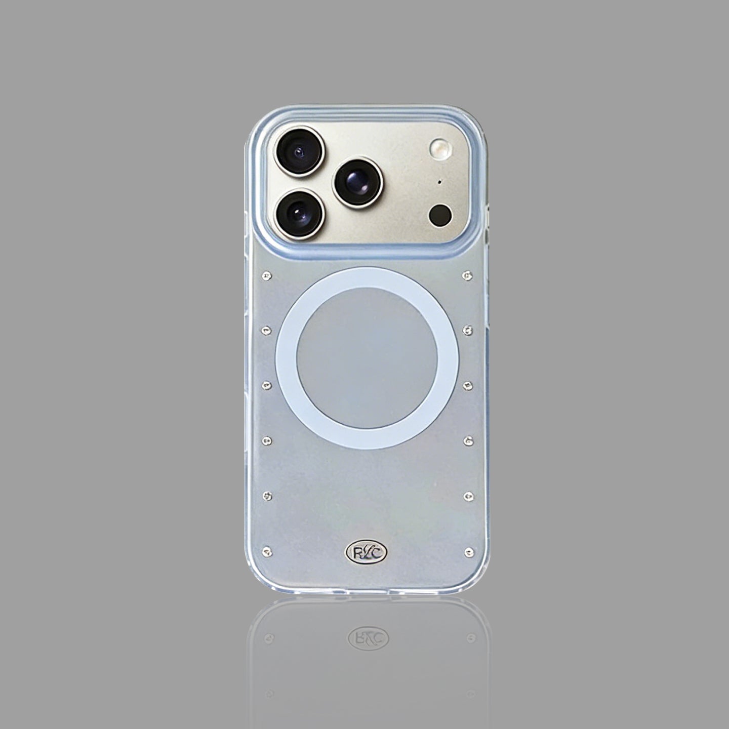 라인스톤 전기도금 MagSafe 아이폰 케이스