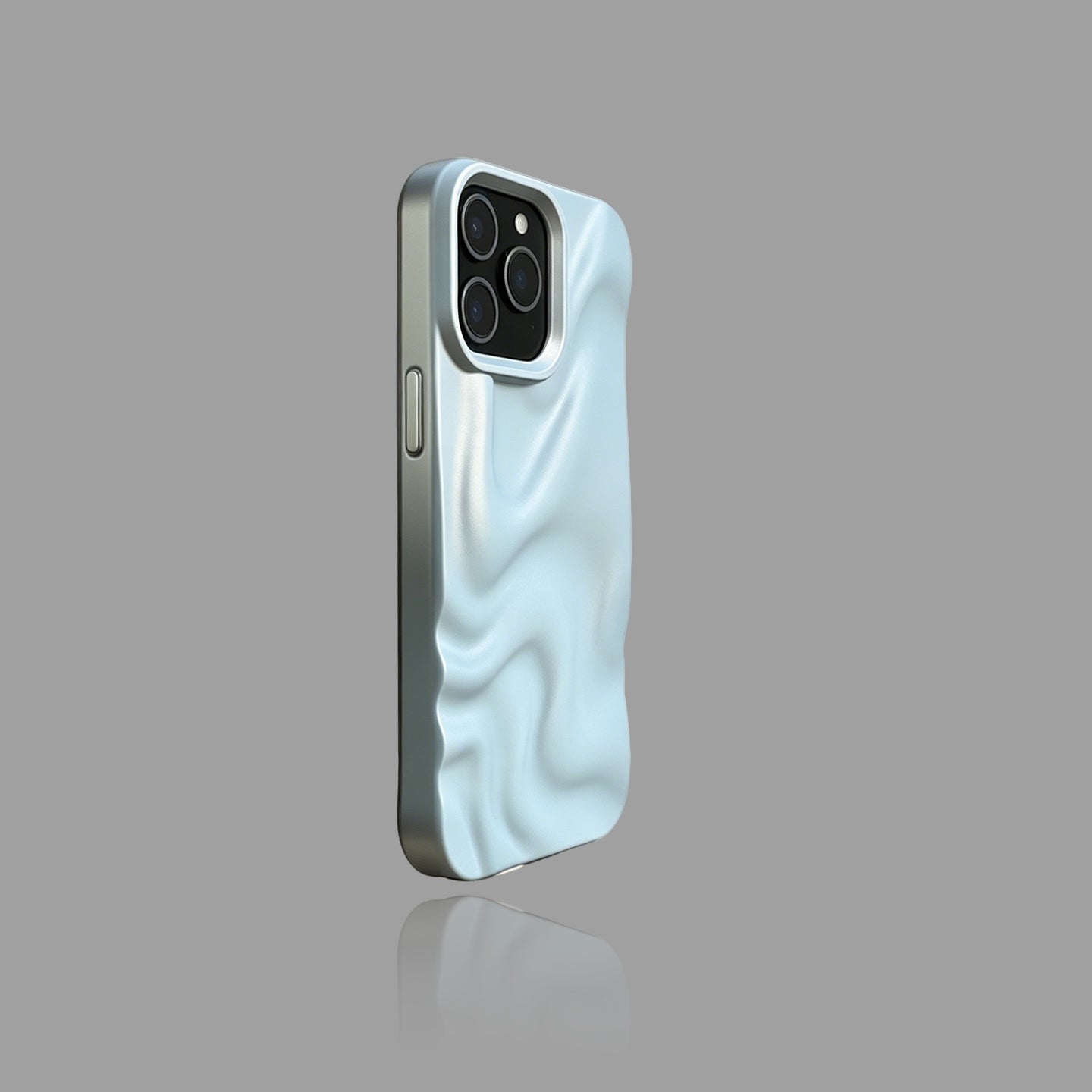 3D 물결 무늬 물결 잔물결 iPhone 케이스