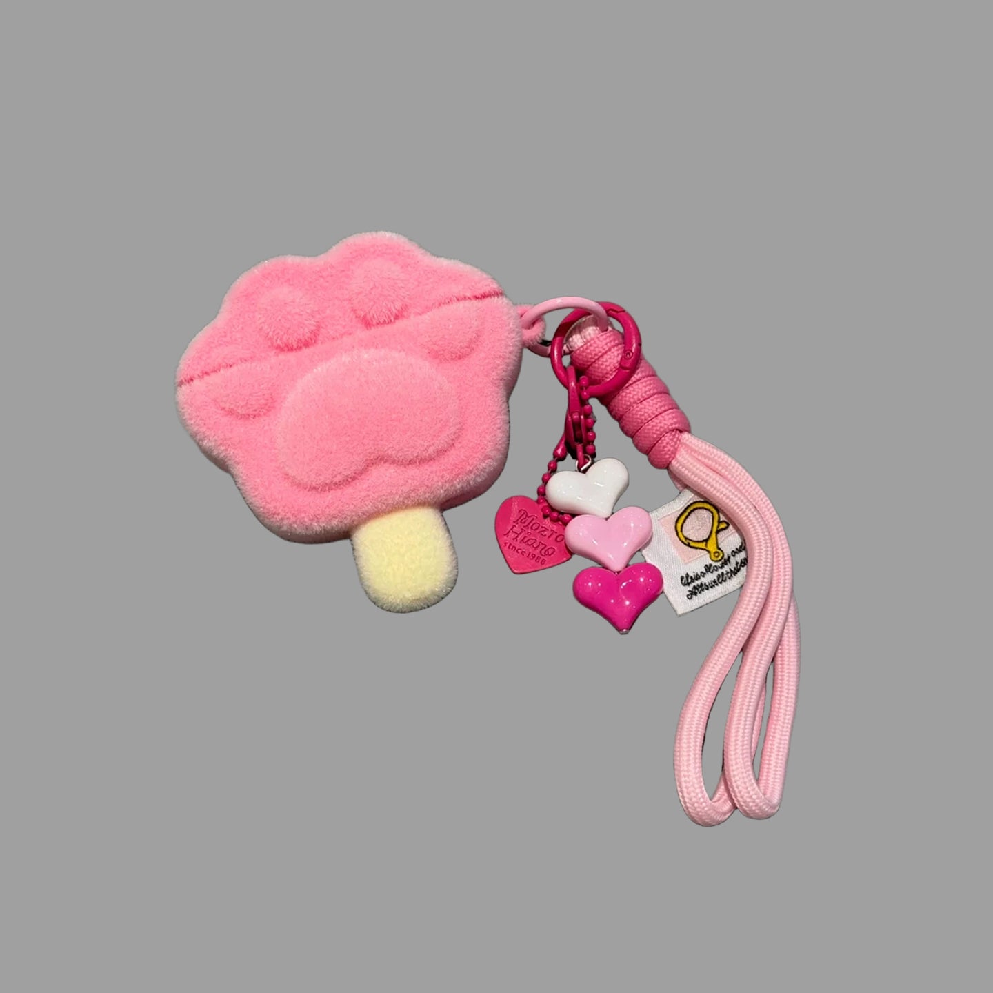 Flocked Cat Paw Popsicle AirPods Case