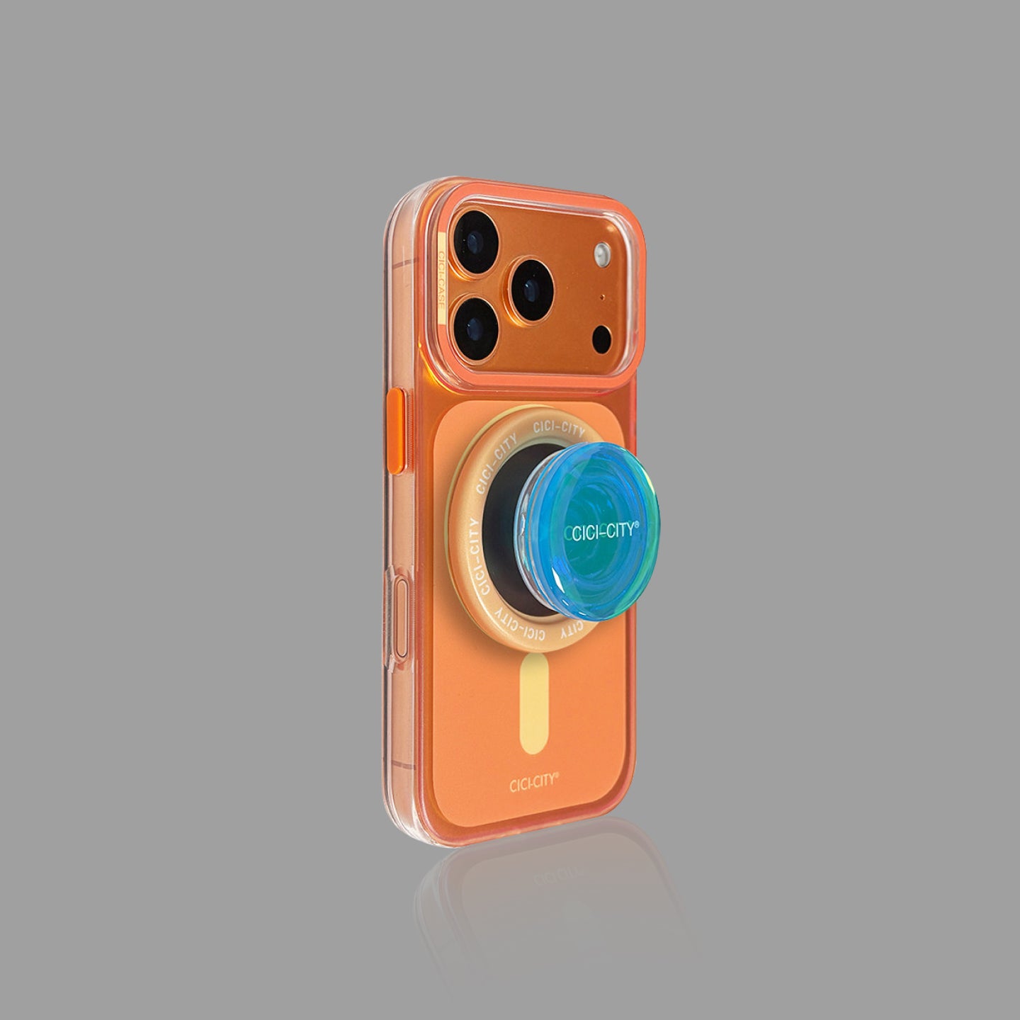Iridescent Macaron iPhone Case - MagSafe Compatible