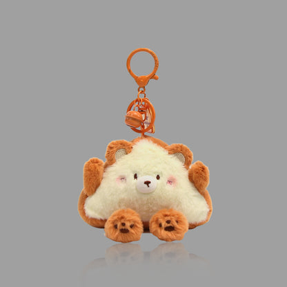 귀여운 봉제 빵곰 열쇠고리 &amp; 가방 참