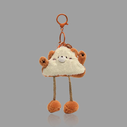 귀여운 봉제 빵곰 열쇠고리 &amp; 가방 참