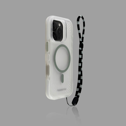 iPhone용 매트 프로스티드 MagSafe 폰 케이스