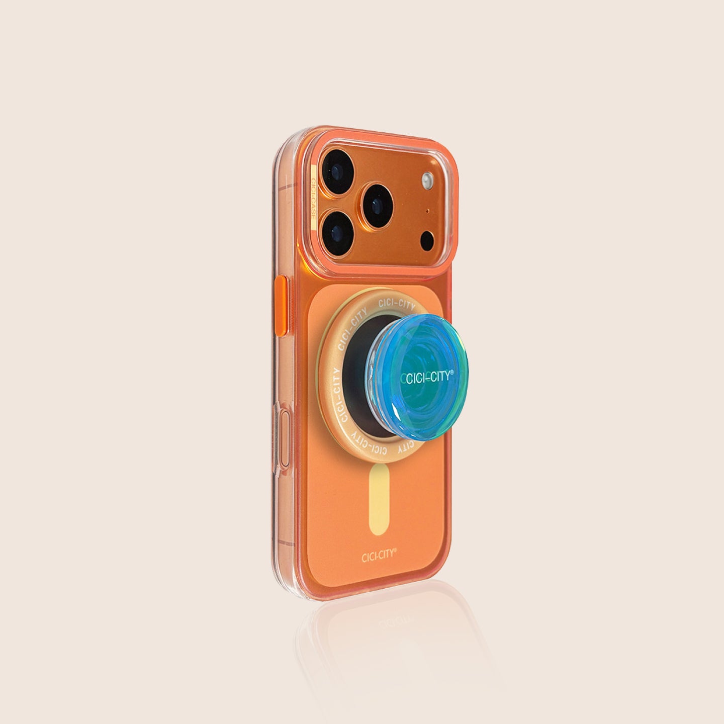 Iridescent Macaron iPhone Case - MagSafe Compatible