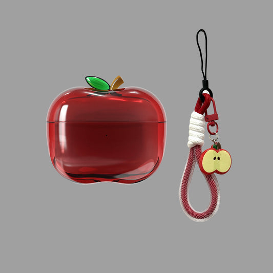 Cute Red Apple AirPods Case