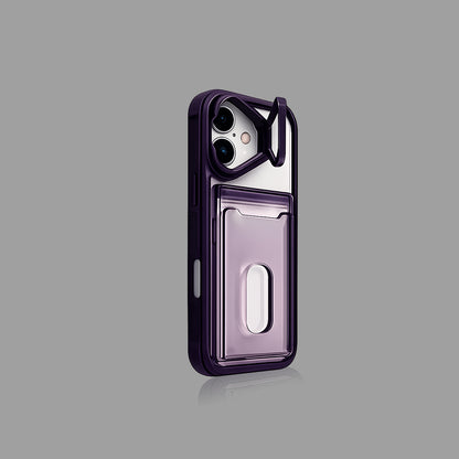 Multi-Functional Card Holder & Kickstand iPhone Case