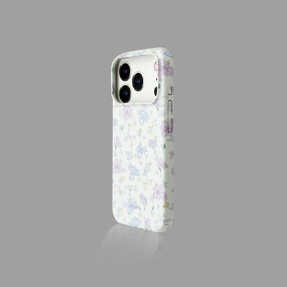 Heart & Polka Dot iPhone Case with Magnetic Heart Stand