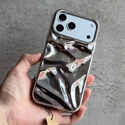 3D Water Ripple Electroplated iPhone Case