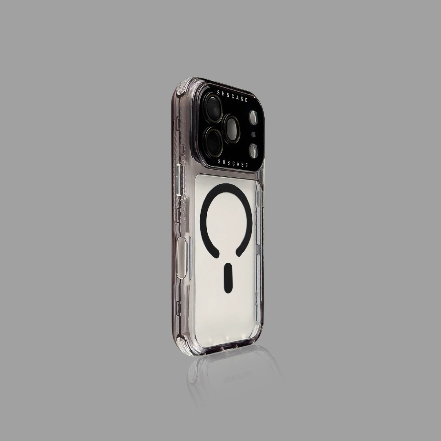 Clear Minimalist iPhone Case – Full Lens Coverage
