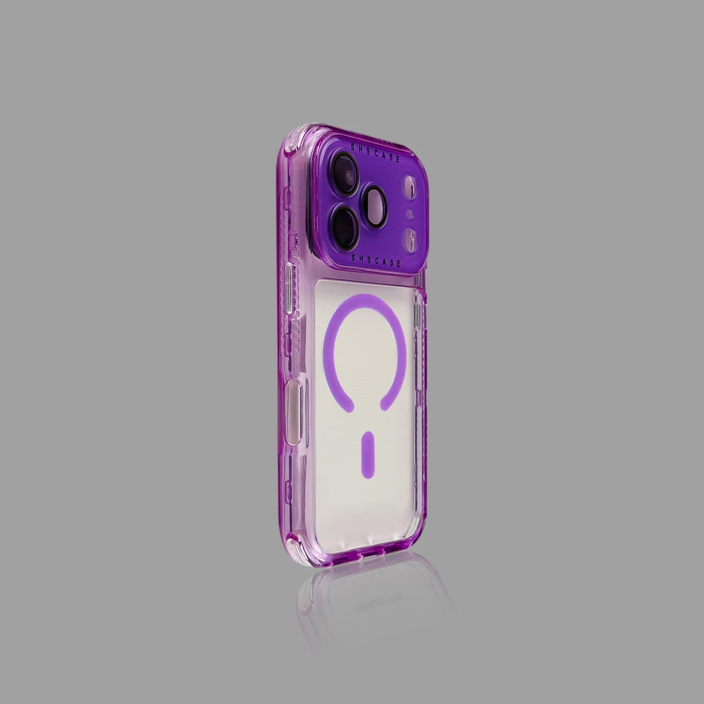 Clear Minimalist iPhone Case – Full Lens Coverage