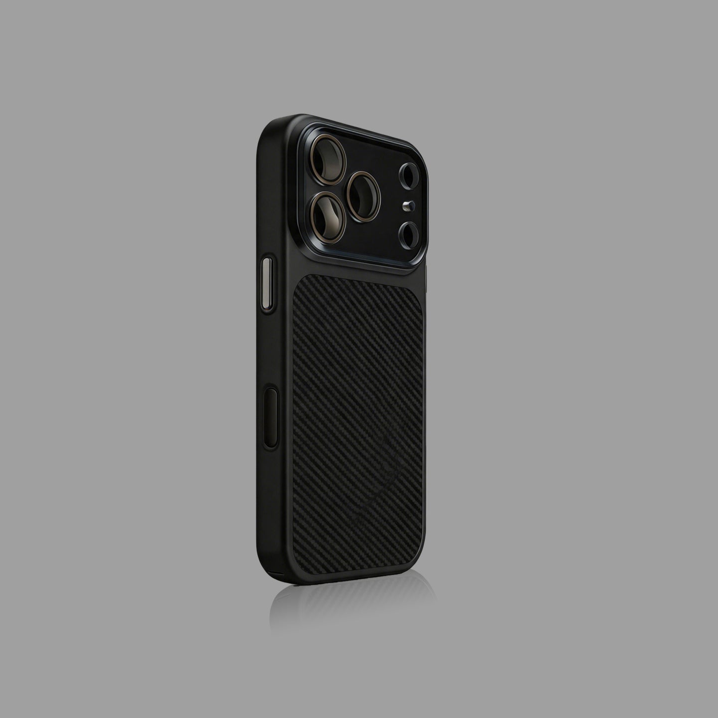 Carbon Fiber Textured iPhone Case, Premium Matte Finish Protective Cover